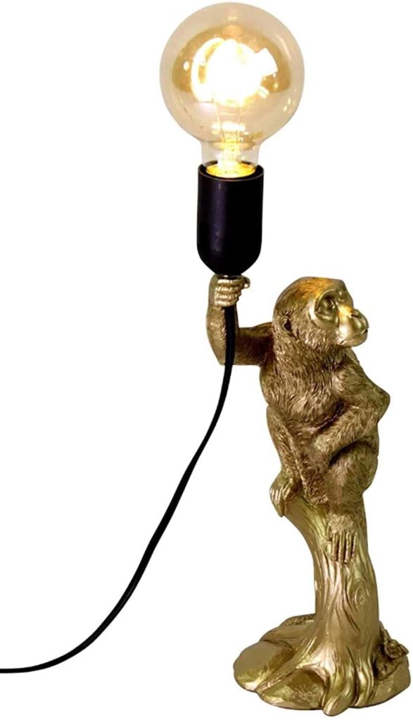Tierischle Tischlampe affenlampe