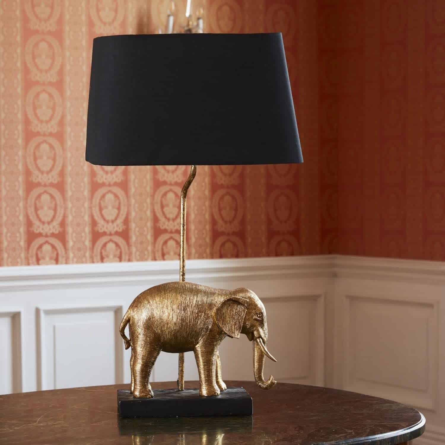 XXL Lampe Giraffenfigur Leuchte Tierskulptur Wohnzimmerlampe Nachttischlampe 