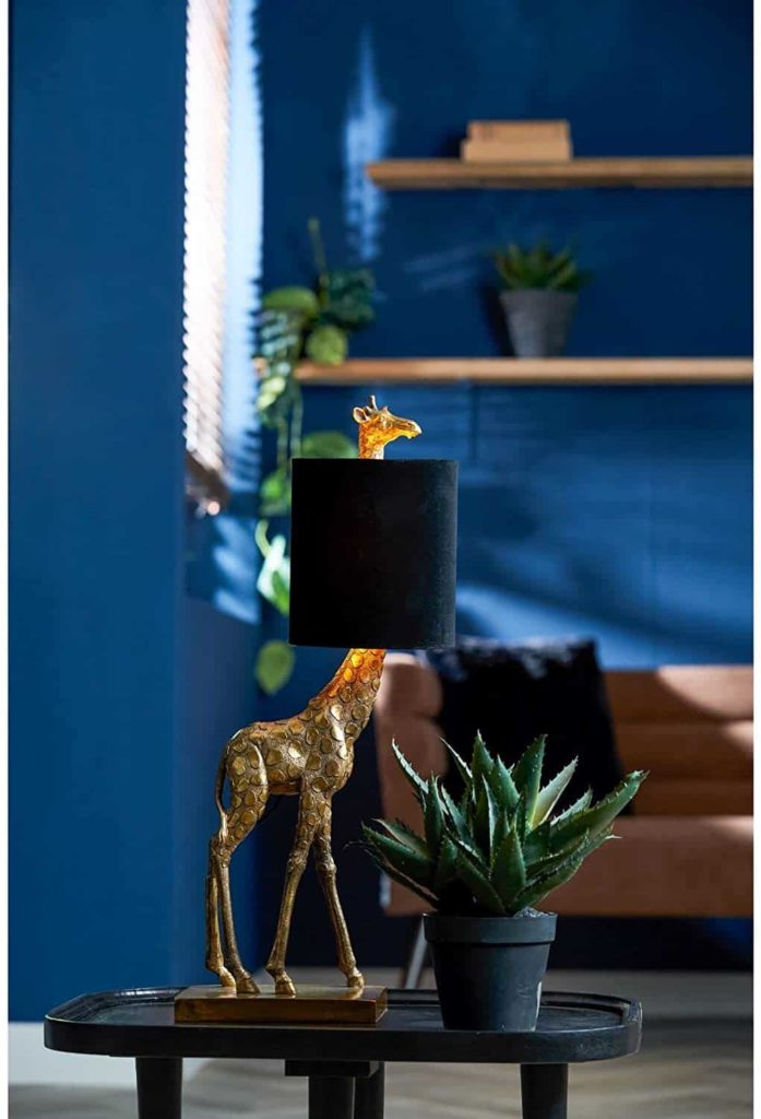 Tierische Tischlampe giraffe