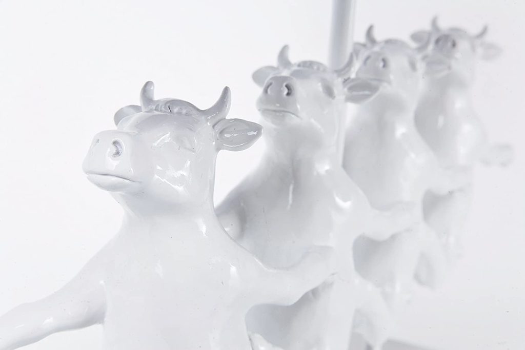 Tierische lampe dancing cows