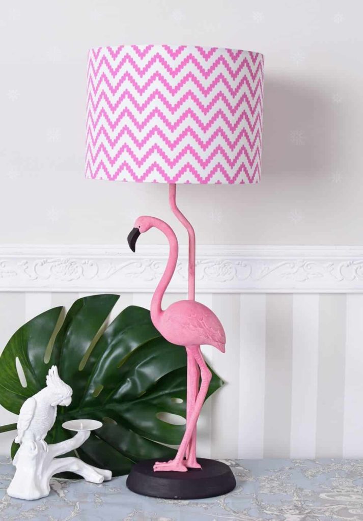 Tierische Tischlampe flamingo lampen