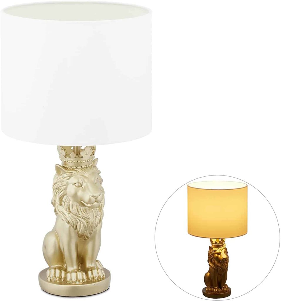 Tierische lampe löwe