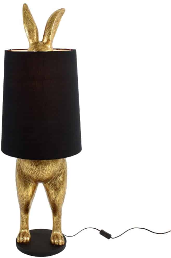 Tierischle Tischlampe lampe hiding rabbit