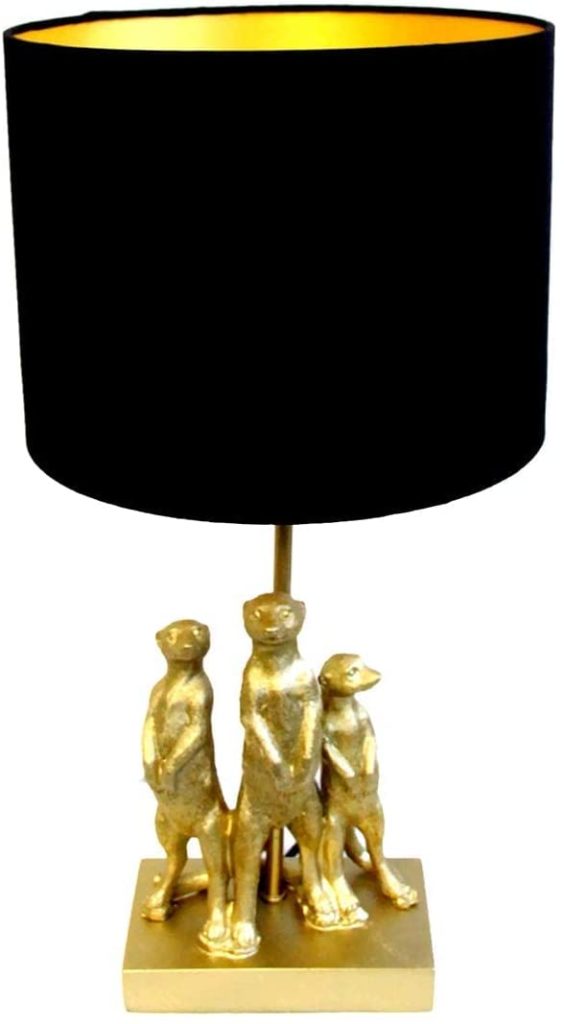 Tierische Tischlampe erdmännchen