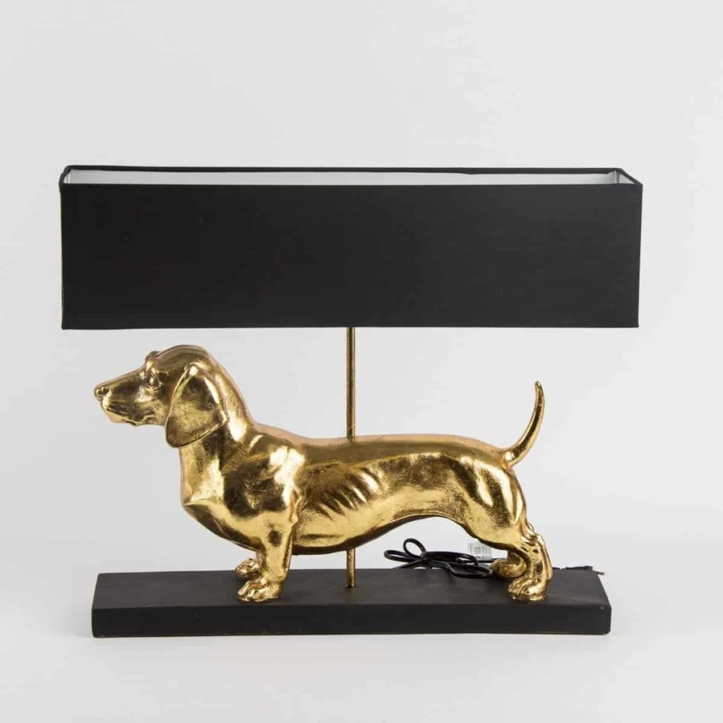 Tierischle Tischlampe hund