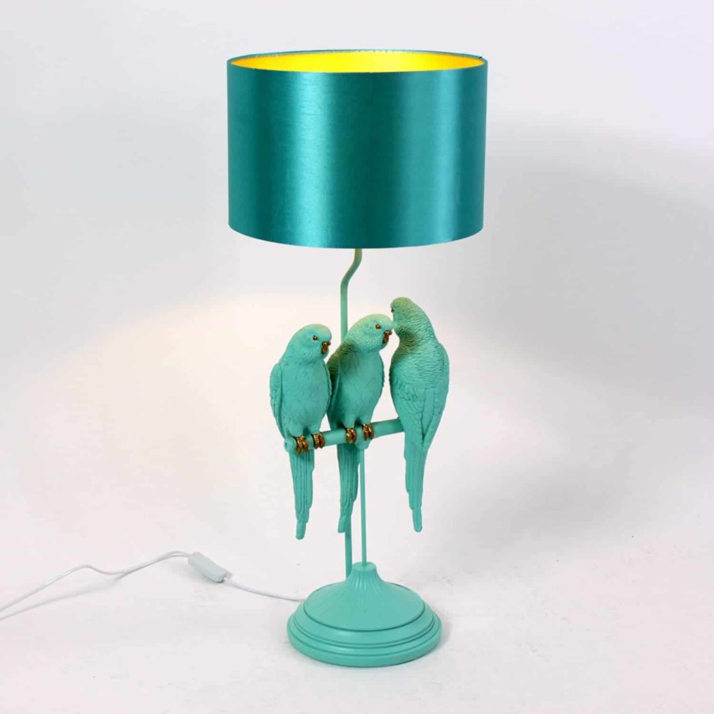 Tierische Tischlampe lampe vögel