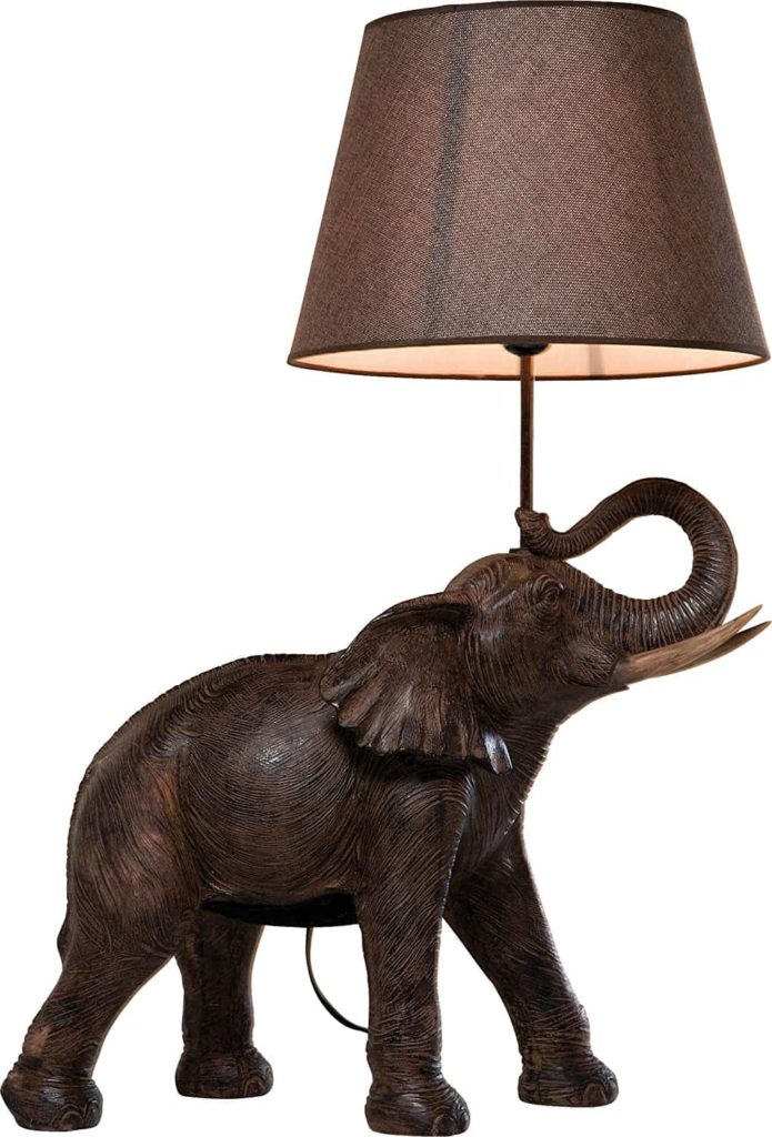 Tierische Tischlampe Elefant