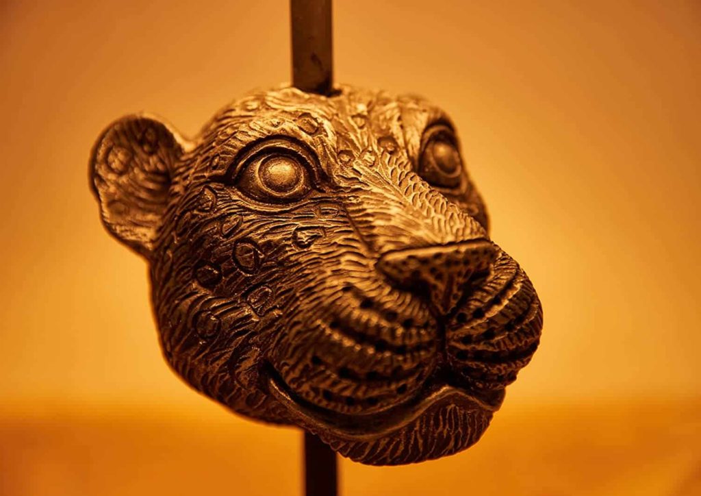 Tierische leoparden lampe